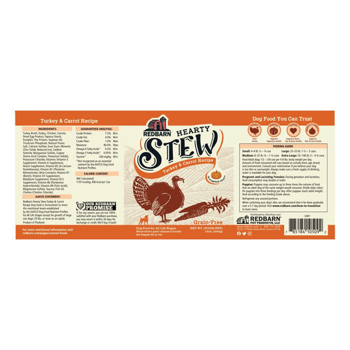 Redbarn Turkey & Carrot Hearty Stew Dog Food