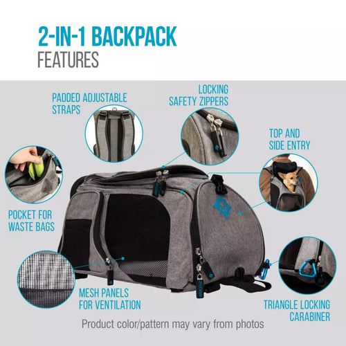 Sherpa 2-in-1 Pet Backpack & Carrier