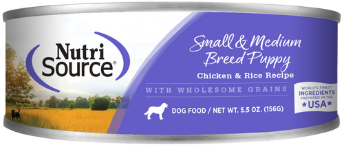 NutriSource® Wet Puppy Food for Small & Medium Breeds (5.5 Oz)