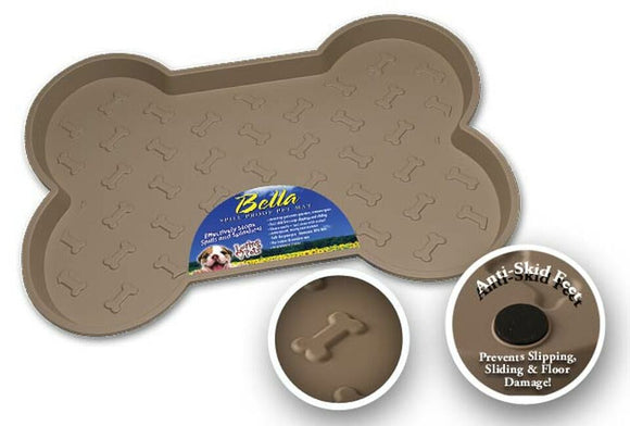 Loving Pet Spill Proof Mat Tan (Small)