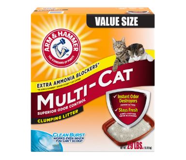 Arm & Hammer Multi-Cat Strength Clumping Litter (29 lb) - Glendale, AZ ...