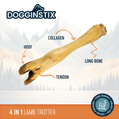 Dogginstix Lamb Feet (1-count)