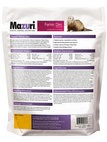 Mazuri® Ferret Diets