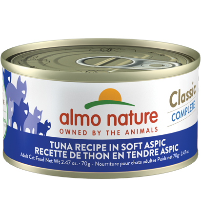 Almo Nature Classic Complete Tuna Recipe in soft aspic