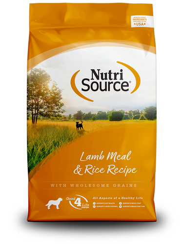 NutriSource® Lamb Meal & Rice Recipe Dog Food