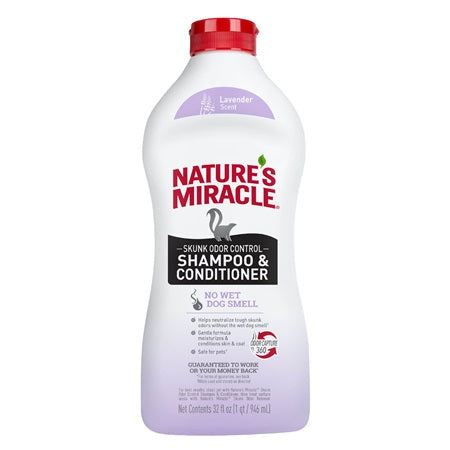 Nature's Miracle Odor Control Shampoo & Conditioner Lavender Scent