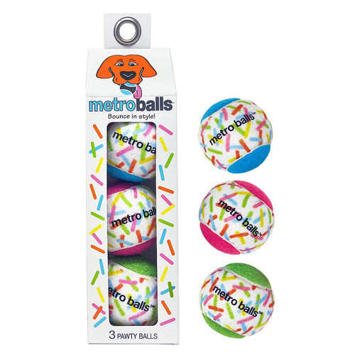 Metro Paws Tennis Balls® (3 Packs Seafoam)