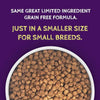 Zignature Small Bites Turkey Formula Dry Dog Food (4-lb)