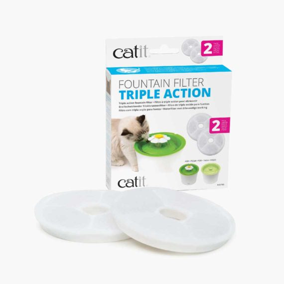 Catit 2.0 Triple Action Water Softener 2pk*