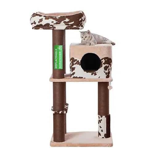 PetPals Group Cowboy Western Style Multifunctional Cat Tree (22.5