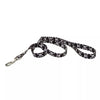 Coastal Pet Products Styles Dog Leash Black Skull 1 x 6'