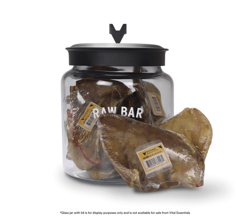 Vital Essentials Raw Bar Freeze Dried Raw Pig Ears Dog Snacks