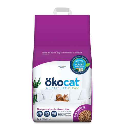 ökocat® Low Tracking Mini Clumping Pellets Wood Cat Litter