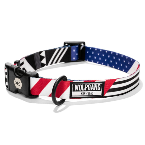 WOLFGANG MAN & BEAST PledgeAllegiance DOG COLLAR