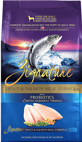 Zignature Limited Ingredient Trout & Salmon Formula Dry Dog Food