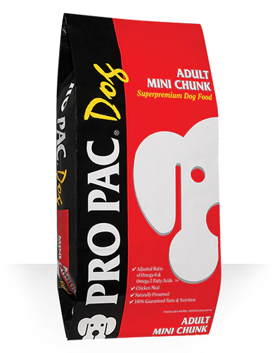 Pro Pac Adult Mini Chunk Superpremium Formula Dog Food