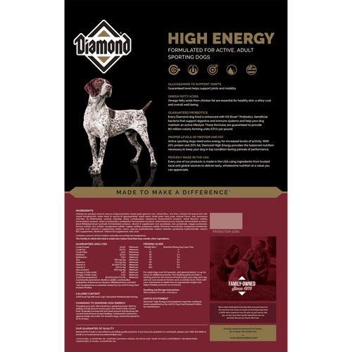 Diamond Hi-Energy Dog Food