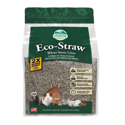 Oxbow Enriched Eco-Straw Litter for Small Animals