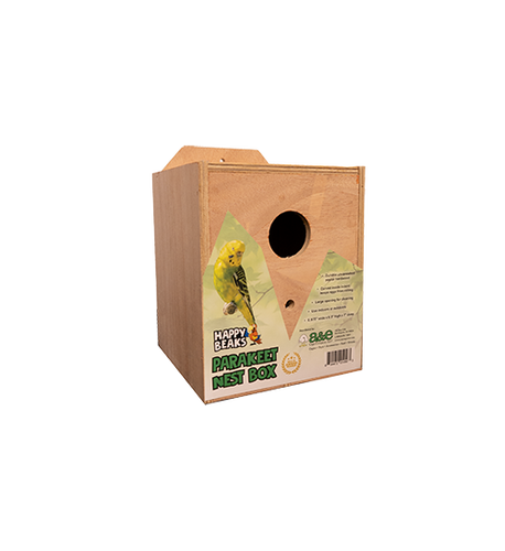 A&E Parakeet Nest Box