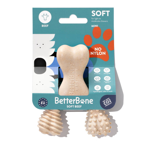 BetterBone Soft Dog Bone Chew Toy