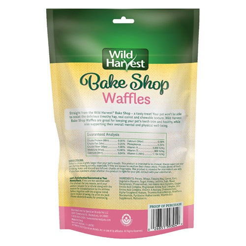 WILD HARVEST Bake Shop Waffles Small Animal Treats
