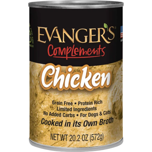 Evanger's Complements Grain Free Chicken for Dogs & Cats