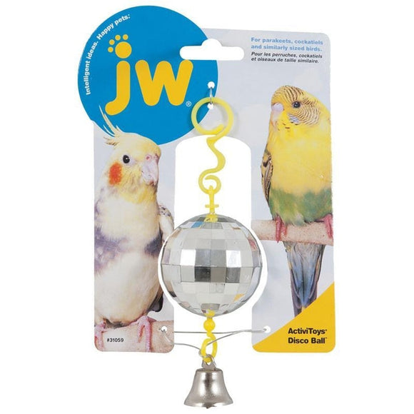 ACTIVITOYS DISCO BALL BIRD TOY (.67X.44X19 INCH)