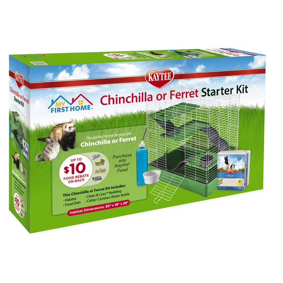 Kaytee My First Home Ferret or Chinchilla Starter Kit