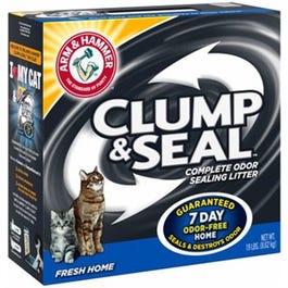 Clump & Seal Cat Litter, 19-Lbs.