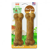 Nylabone Healthy Edibles Chicken Flavor Bone Dog Treat