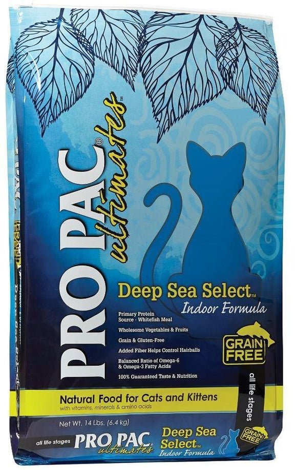 PRO PAC Grain Free Ultimates Deep Sea Select Dry Cat Food