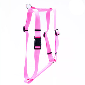 Coastal Pet Products Standard Adjustable Dog Harness Bright Pink 3/4" x 18"-30"