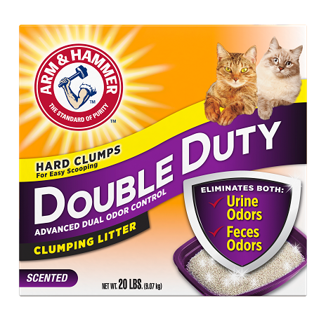 Church & Dwight Co. Arm & Hammer™ Double Duty Clumping Cat Litter ...