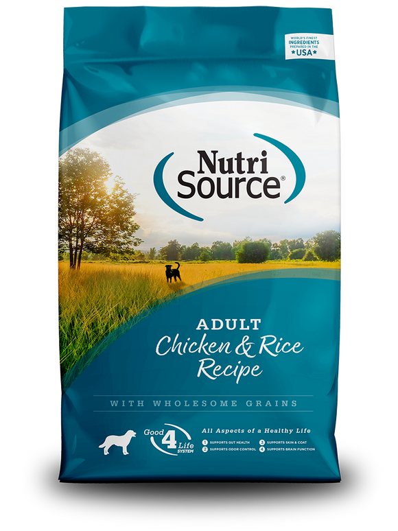 NutriSource® Adult Chicken & Rice Recipe (26 lb)