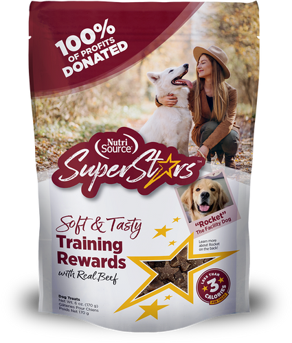 NutriSource® Soft & Tasty Beef Training Rewards Treats for Dogs