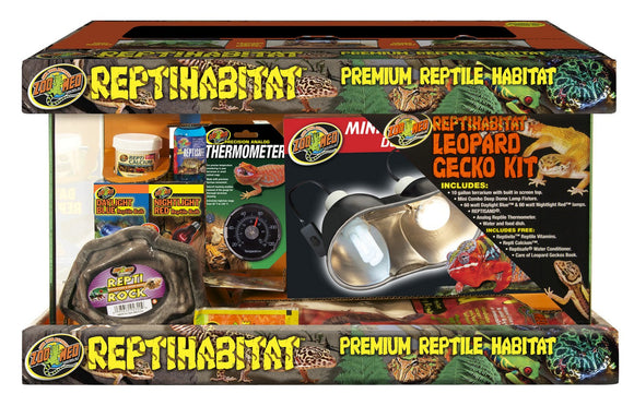 10 Gallon ReptiHabitat™ Leopard Gecko Kit (10 Gallon)