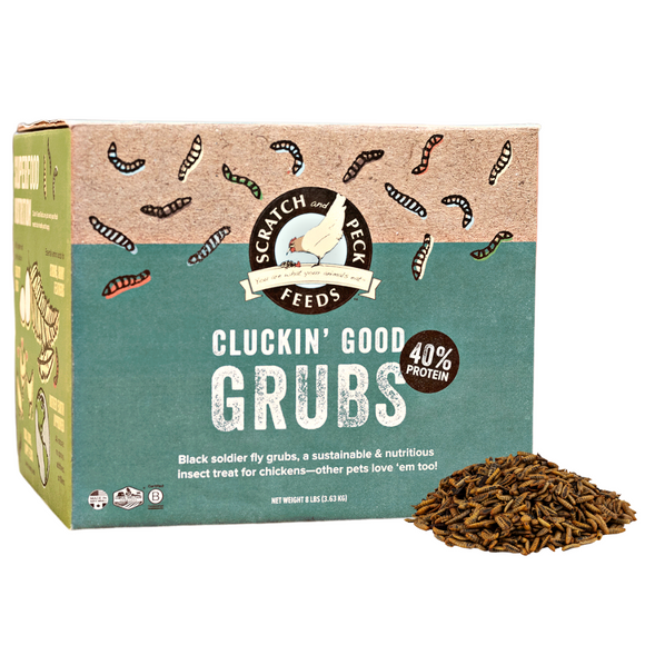 Scratch and Peck Feeds Cluckin’ Good Grubs (3.5 Lb)