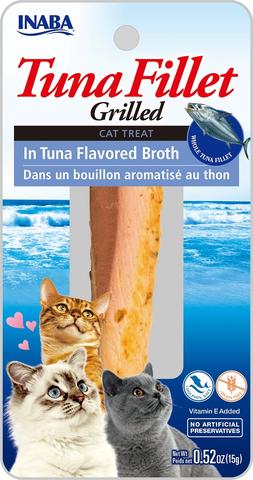 Inaba Grilled Tuna Fillet in Tuna Broth for Cats (1 Pack)
