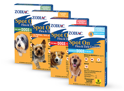Wellmark International ZODIAC SPOT ON FLEA TICK CONTROL FOR DOGS AND PUPPIES