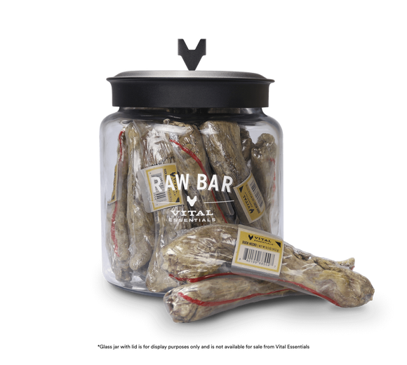 Vital Essentials Raw Bar Freeze Dried Raw Duck Necks Dog Snacks