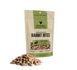 Vital Essentials Freeze Dried Raw Rabbit Bites Dog Treats