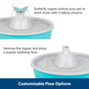 PetSafe Drinkwell® Butterfly Pet Fountain (50 oz)