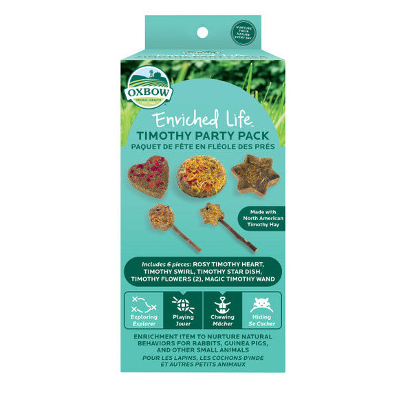 Oxbow Animal Health Enriched Life - Timothy Party Pack