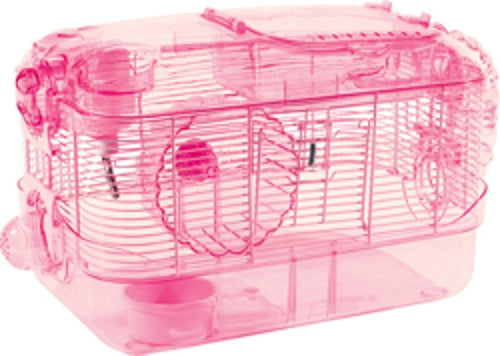 Kaytee CritterTrail One Level Habitat Pink Edition (20X11.5X11 IN, PINK)