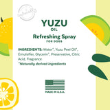 TropiClean Yuzu Oil Refreshing Spray for Dogs